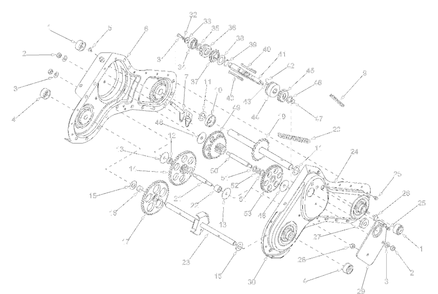 Part Location Diagram of 986-0039-0637 Husky HKY PART